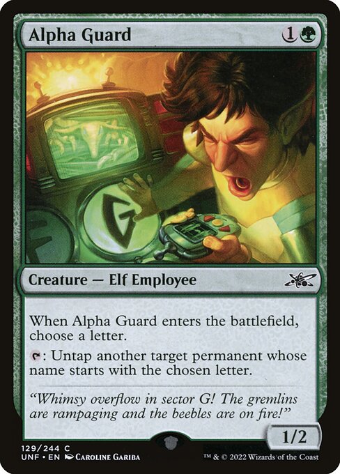 UNF: Alpha Guard (Foil)