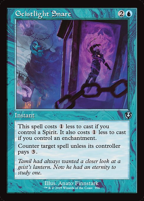 INR: Geistlight Snare (Retro Frame) (Foil)