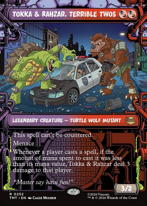 TMT: Tokka & Rahzar, Terrible Twos (Showcase) (Foil)