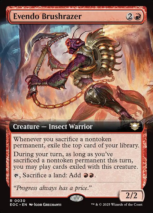 EOC: Evendo Brushrazer (Extended Art)