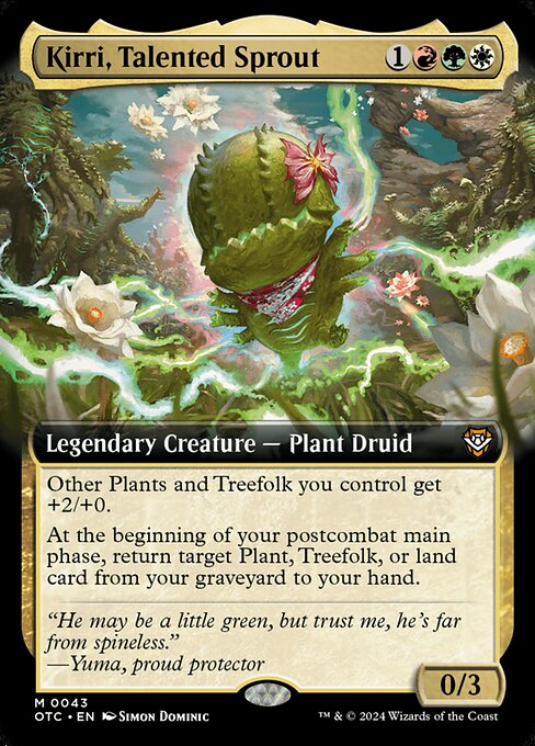 OTC: Kirri, Talented Sprout (Extended Art)