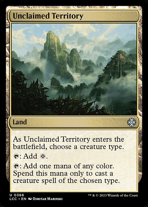 LCC: Unclaimed Territory