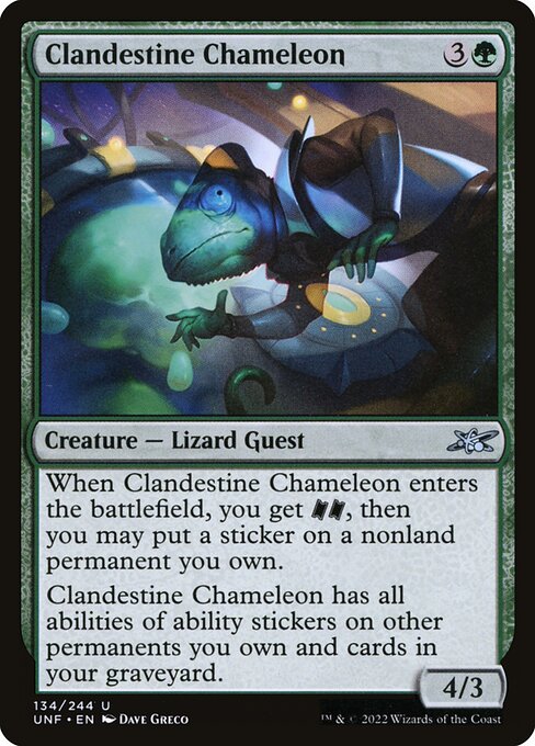 UNF: Clandestine Chameleon (Foil)