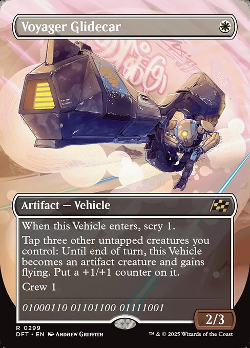 DFT: Voyager Glidecar (Borderless) (Foil)