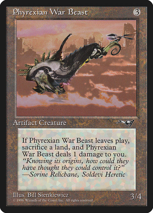 ALL: Phyrexian War Beast (Facing Right)