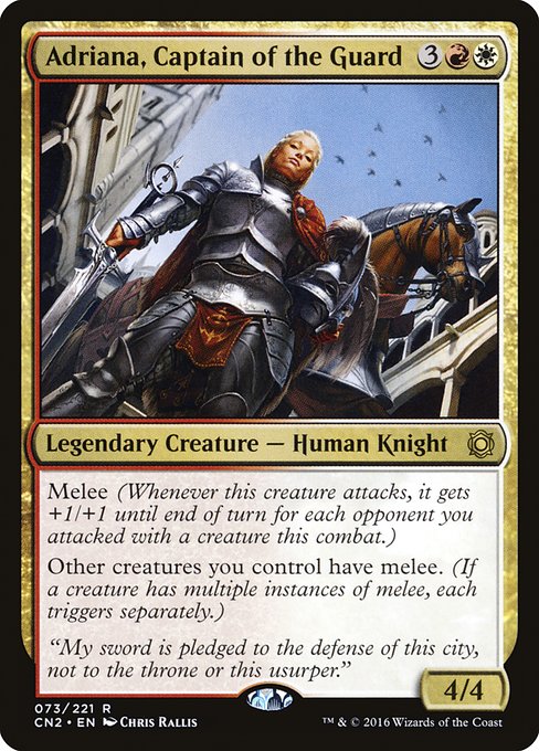 CN2: Adriana, Captain of the Guard (Foil)