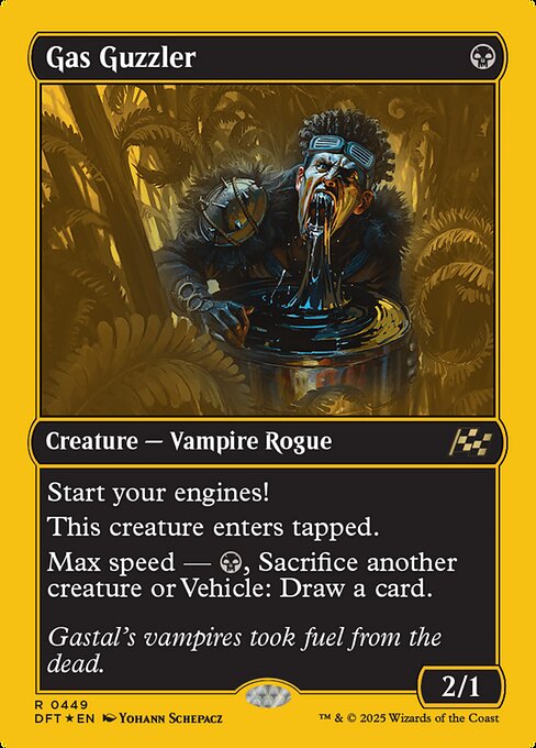 DFT: Gas Guzzler (First-Place Foil)