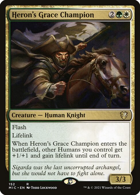 MIC: Heron's Grace Champion
