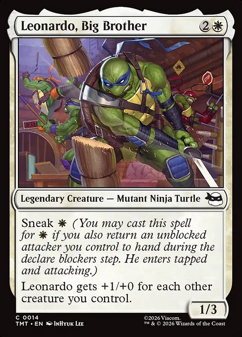 TMT: Leonardo, Big Brother (Foil)