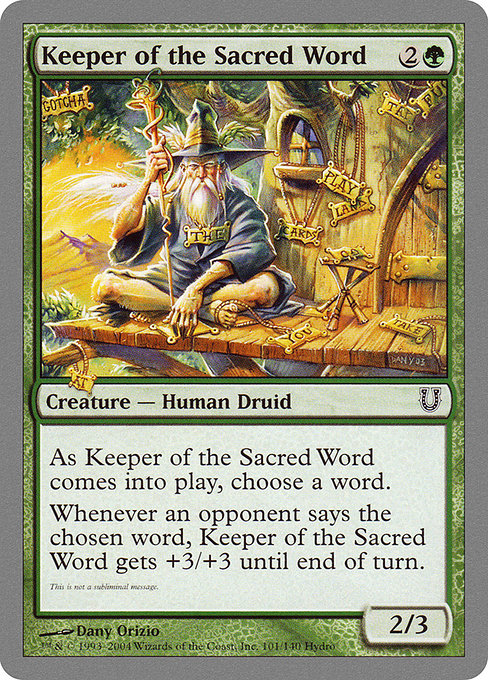 UNH: Keeper of the Sacred Word