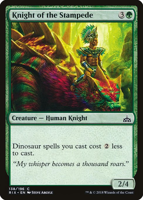 RIX: Knight of the Stampede (Foil)