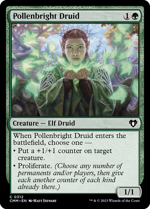 CMM: Pollenbright Druid (Foil)