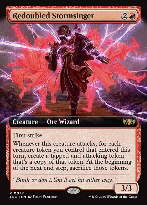 TDC: Redoubled Stormsinger (Extended Art)