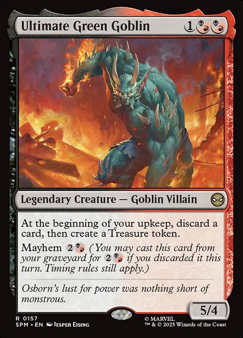 SPM: Ultimate Green Goblin (Foil)