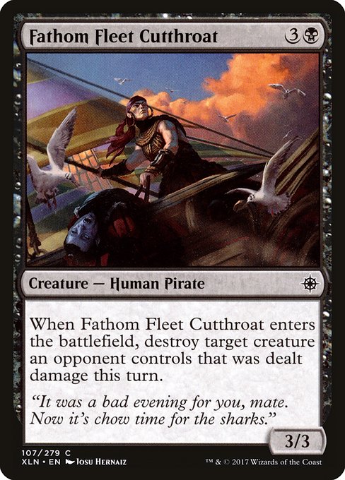 XLN: Fathom Fleet Cutthroat (Foil)
