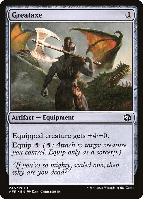 AFR: Greataxe (Foil)