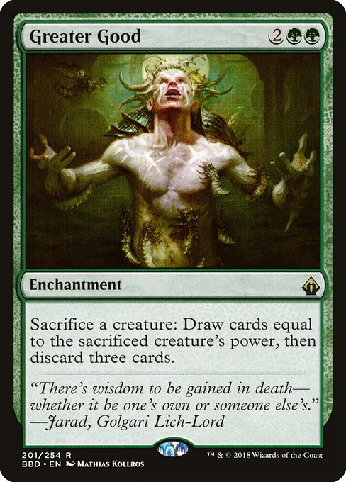 BBD: Greater Good