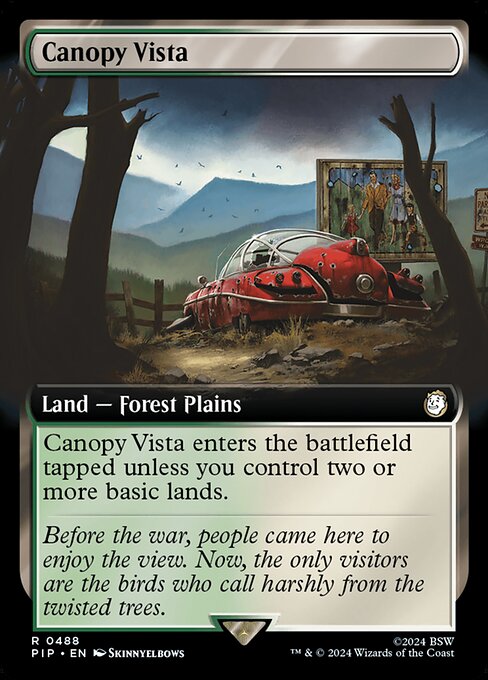 PIP: Canopy Vista (Extended Art) (Foil)