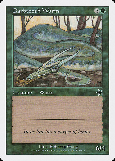 S99: Barbtooth Wurm