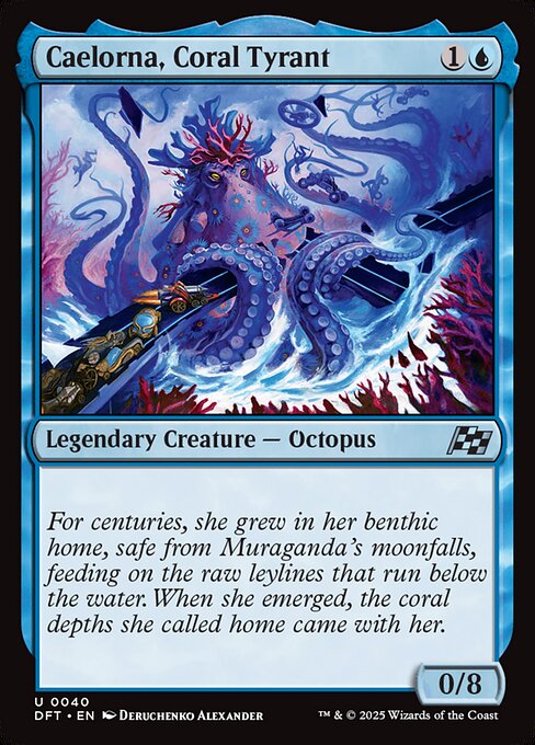 DFT: Caelorna, Coral Tyrant (Foil)