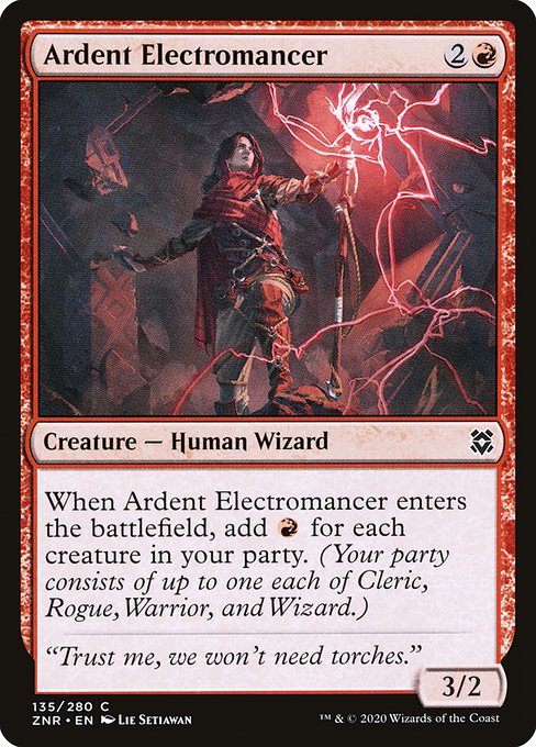 ZNR: Ardent Electromancer