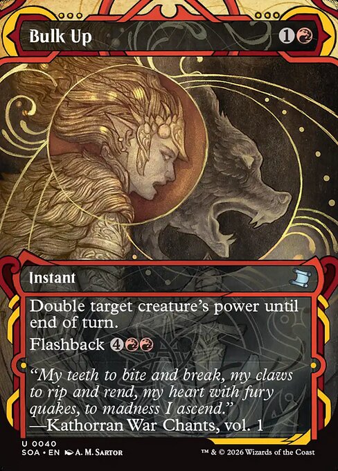 SOA: Bulk Up (Foil)