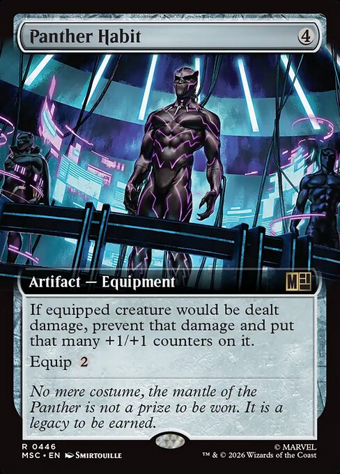 MSC: Panther Habit (Extended Art)