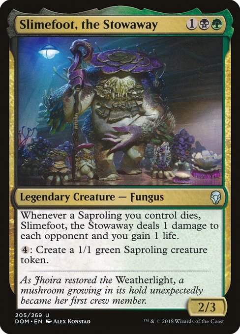 DOM: Slimefoot, the Stowaway