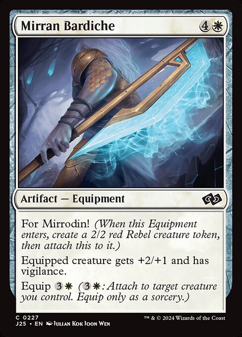 J25: Mirran Bardiche