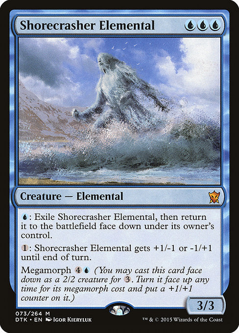 DTK: Shorecrasher Elemental (Foil)