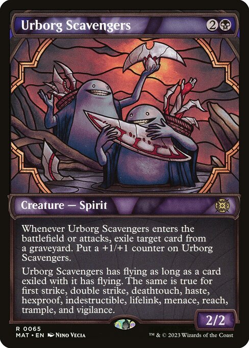 MAT: Urborg Scavengers (Showcase) (Foil)