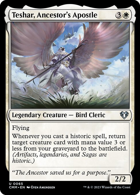 CMM: Teshar, Ancestor's Apostle (Foil)