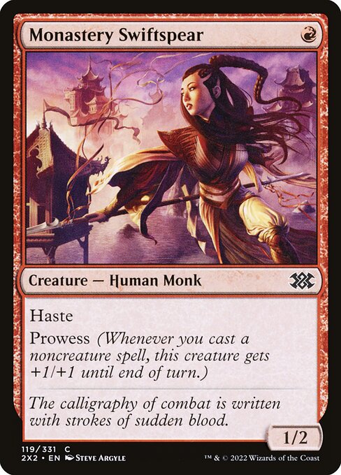 2X2: Monastery Swiftspear (Foil)