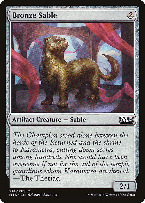 M15: Bronze Sable (Foil)