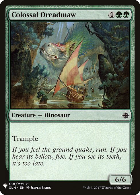 PLST: Colossal Dreadmaw