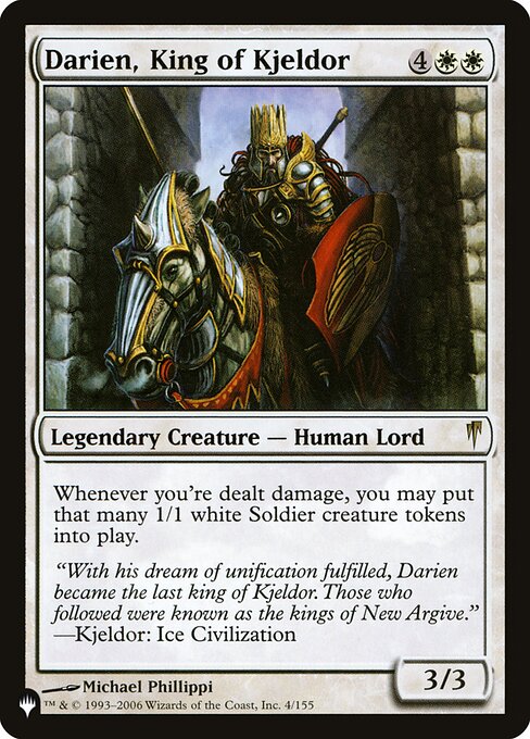 PLST: Darien, King of Kjeldor