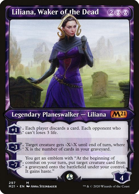 M21: Liliana, Waker of the Dead (Showcase) (Foil)