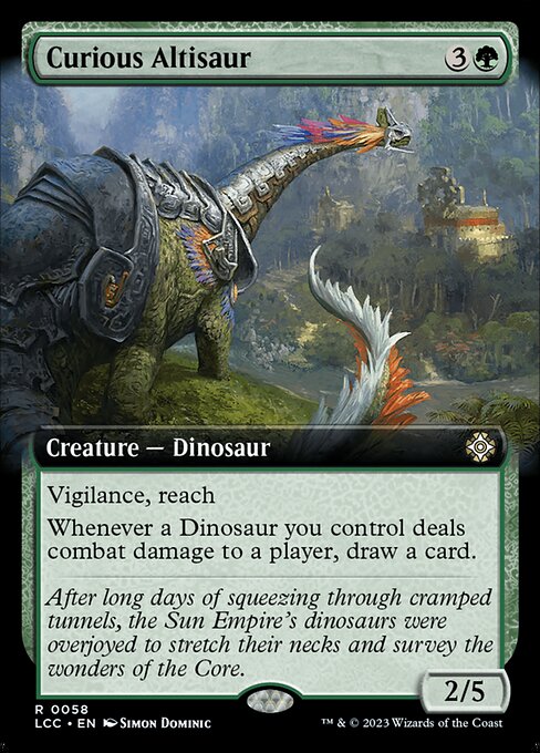 LCC: Curious Altisaur (Extended Art)