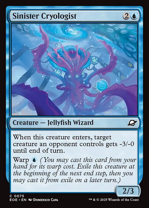 EOE: Sinister Cryologist (Foil)