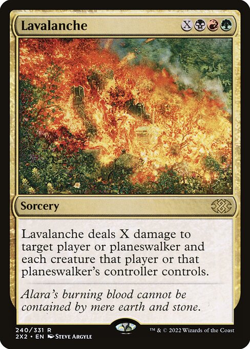 2X2: Lavalanche (Foil)