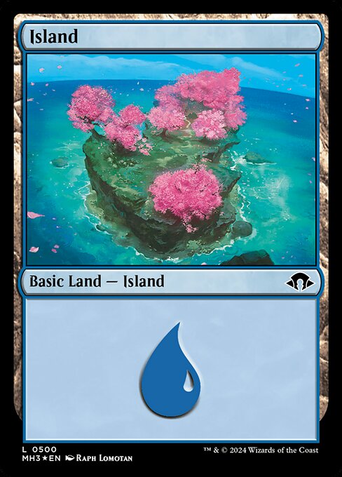 MH3: Island (0500) (Ripple Foil)