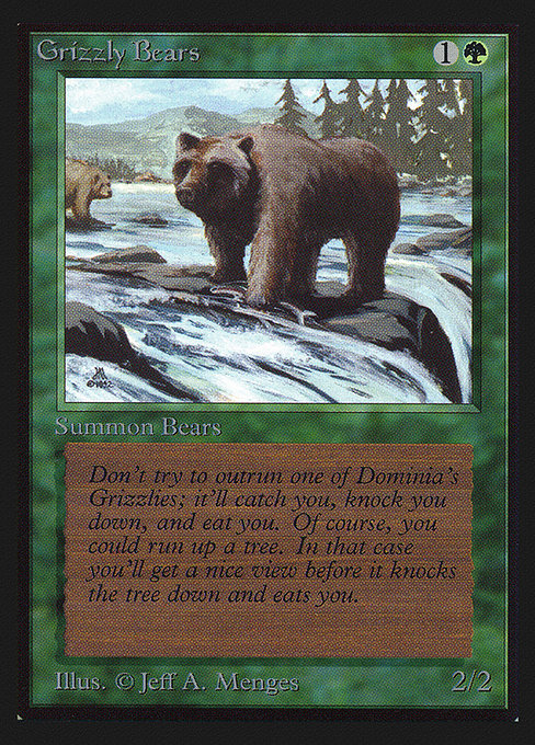 CEI: Grizzly Bears (IE)