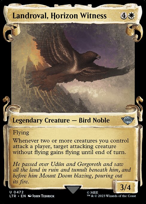 LTR: Landroval, Horizon Witness (Showcase Scrolls) (Foil)