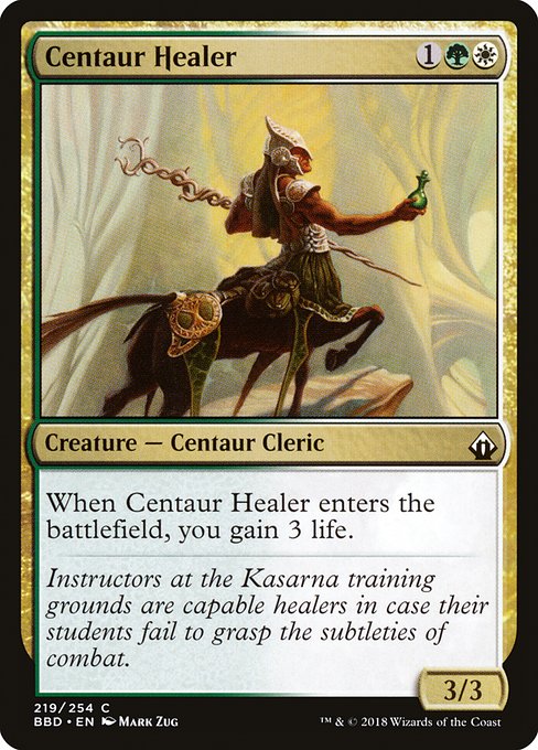 BBD: Centaur Healer
