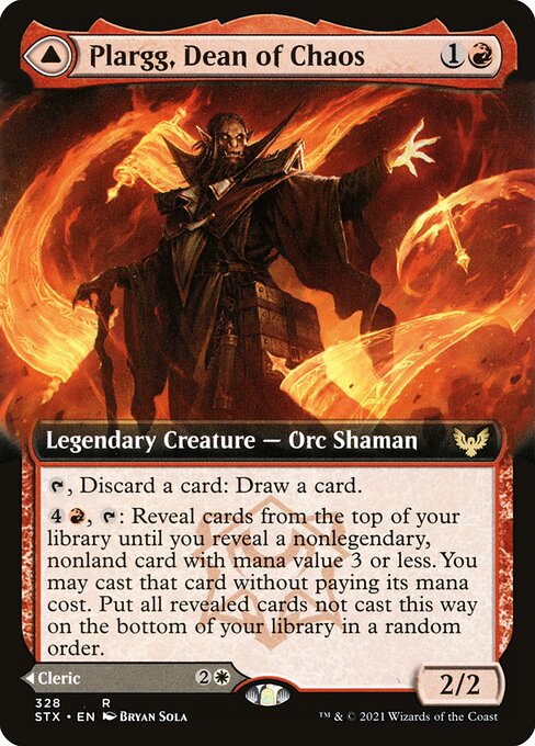 STX: Plargg, Dean of Chaos (Extended Art) (Foil)
