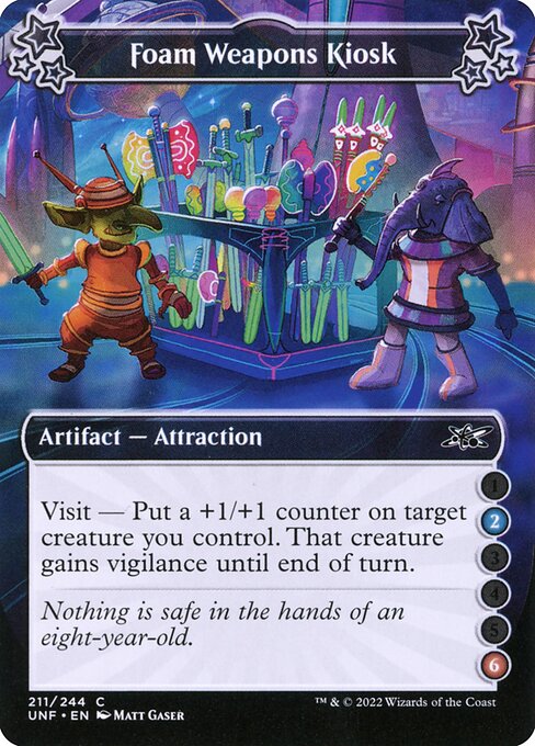 UNF: Foam Weapons Kiosk (2-6)
