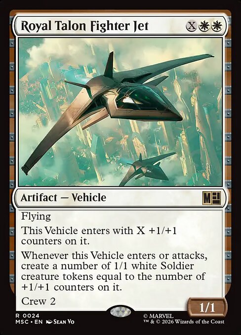 MSC: Royal Talon Fighter Jet