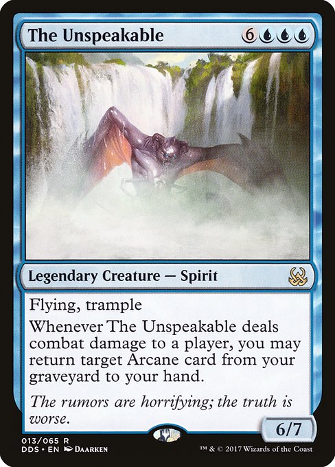DDS: The Unspeakable