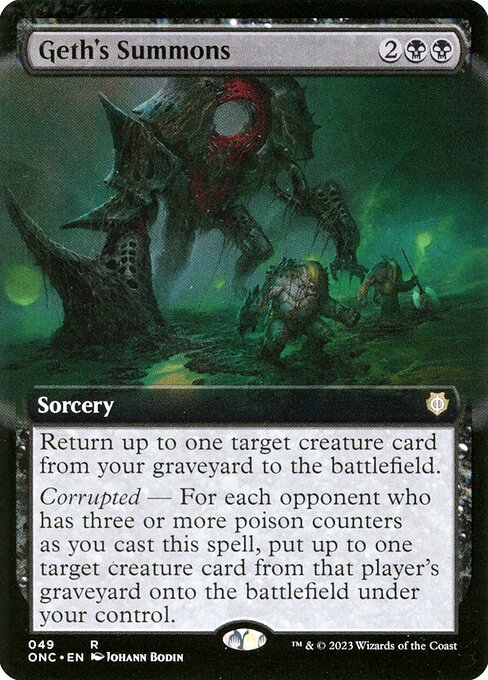 ONC: Geth's Summons (Extended Art)