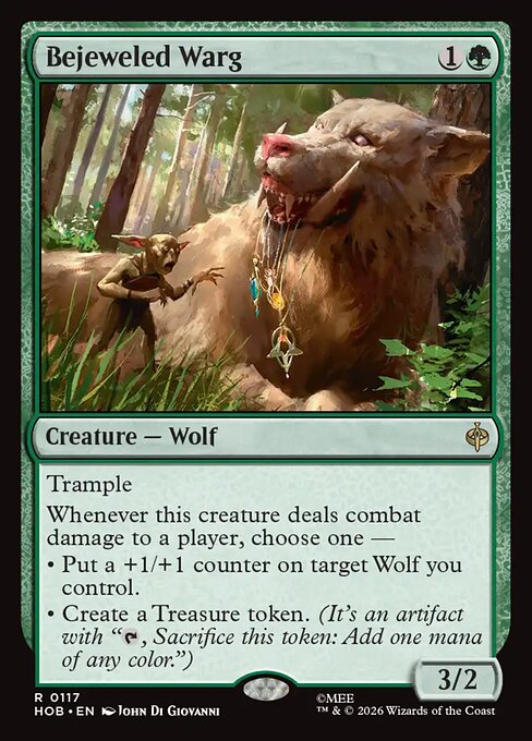 HOB: Bejeweled Warg (Foil)